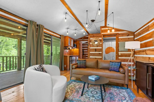 Great room interior photography Blue Ridge real estate Virginia